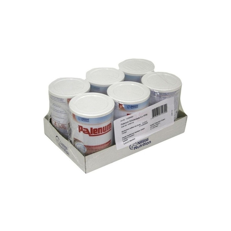 Palenum Schoko, 6X450 G – PZN 4165175