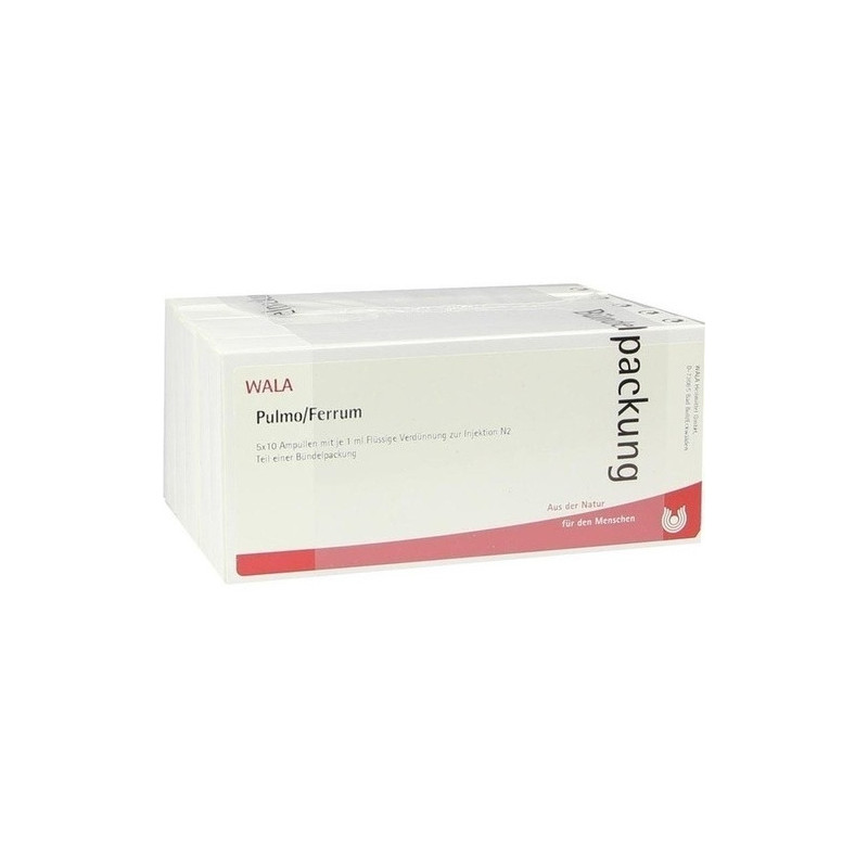 PULMO/FERRUM, 50X1 ML – PZN 2086508