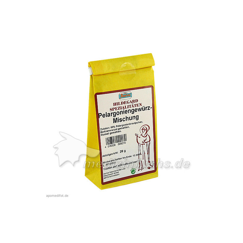 Pelargoniengewürzmischung, 20 G – PZN 210223