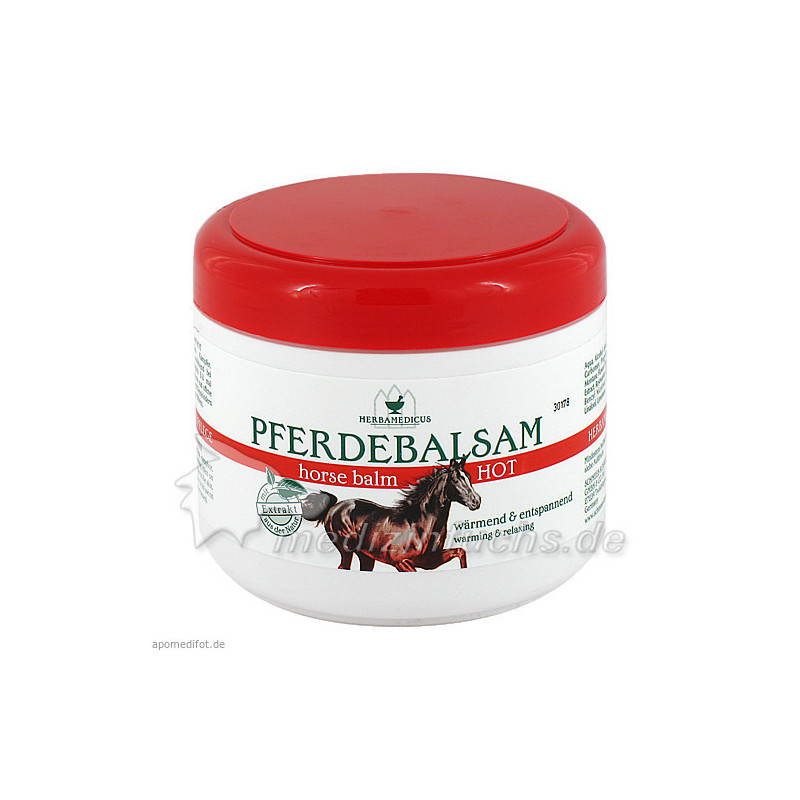 Pferdebalsam Hot Herbamedicus, 500 ML – PZN 8846593