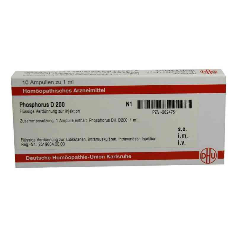 Phosphorus D 200 Ampullen (10X1 ml) – PZN 2824751