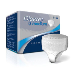 PARAM DISKRET PREMIUM Medium, 8 ST – PZN 9425089