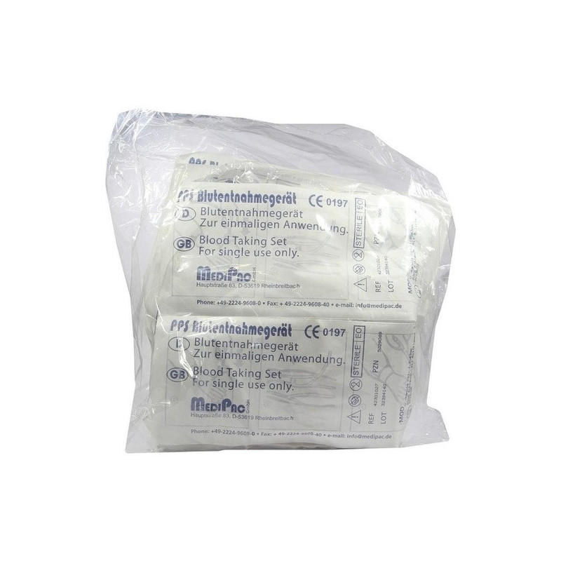 PPS Blutentnahmegerät 1.8mm Rollklemme, 10X1 ST – PZN 5029095