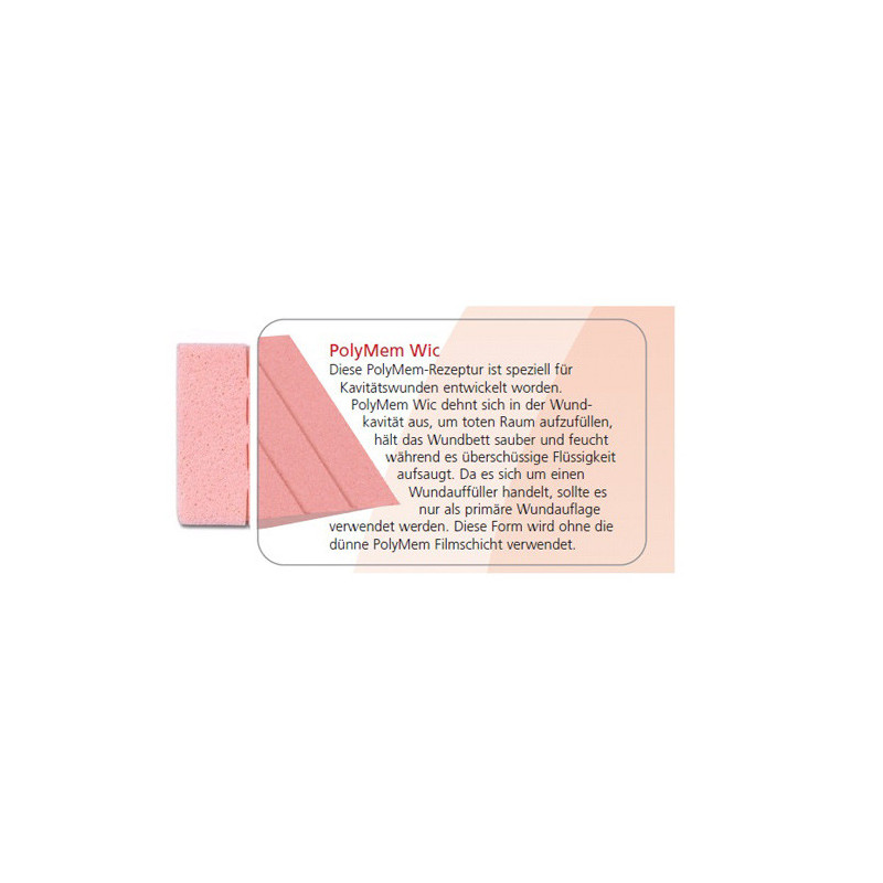 PolyMem Wic Füll-Pad 2.5x8cm, 14 ST – PZN 9266484