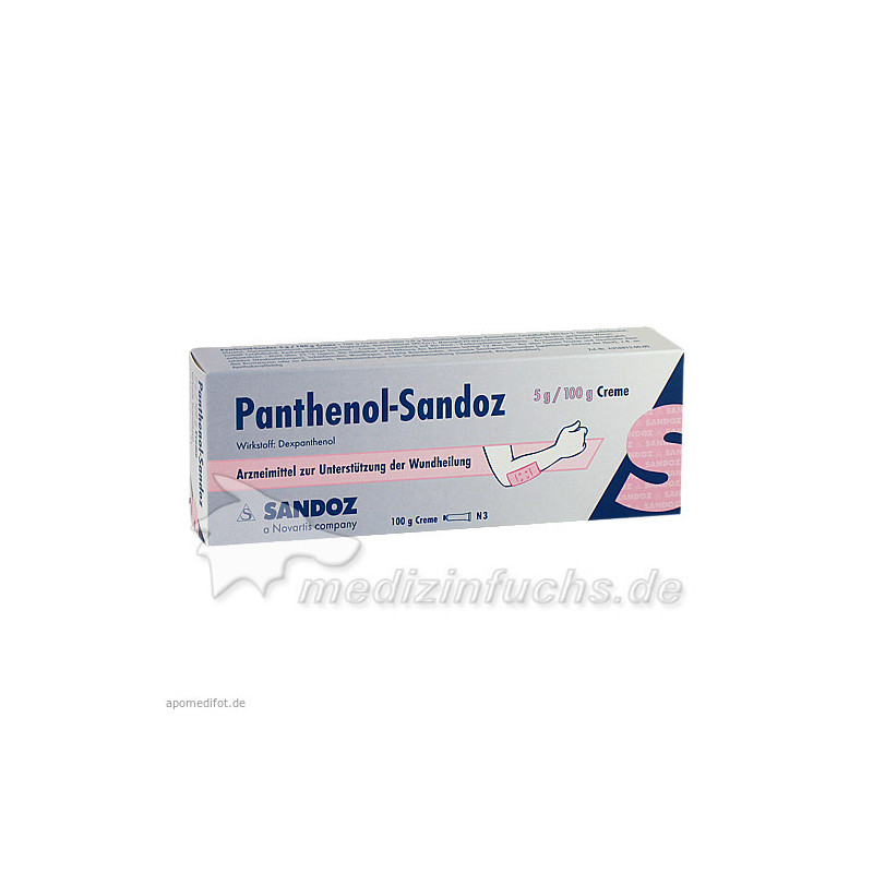 Panthenol-Sandoz 5g/100g, 100 G – PZN 842443