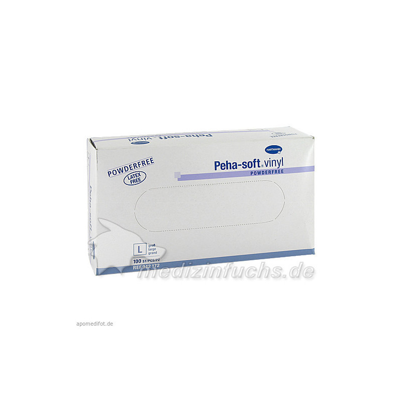 Peha-soft vinyl puderfrei groß, 100 ST – PZN 8909508