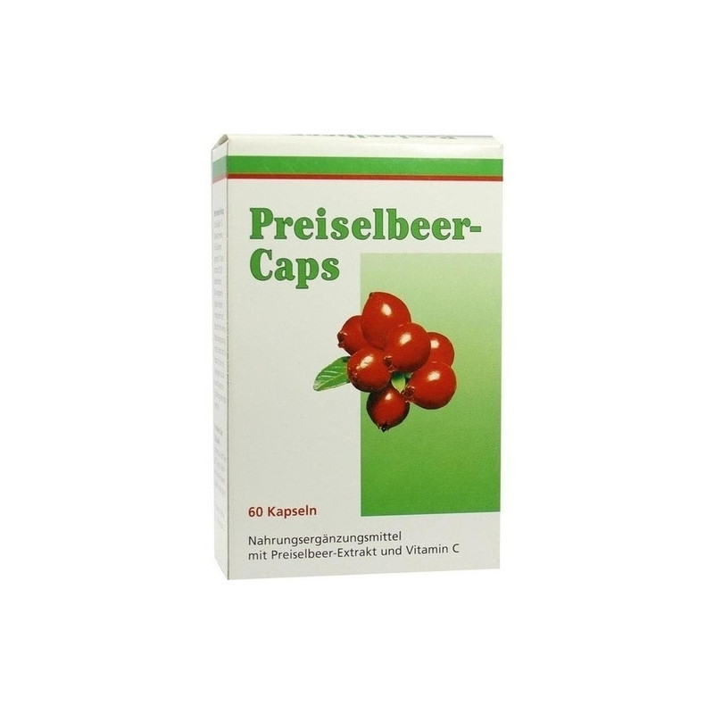 Preiselbeer Caps, 60 ST – PZN 749554