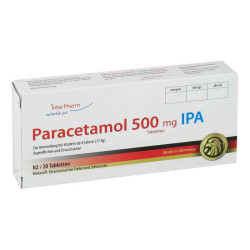 Paracetamol 500mg IPA (20 stk) – PZN 11380106