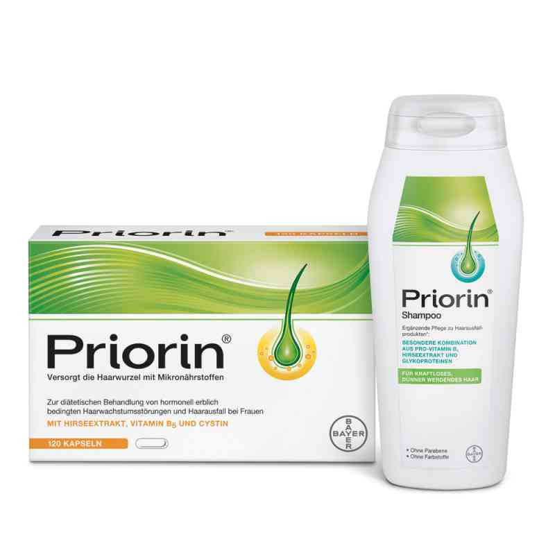 Priorin Kapseln 120er und Shampoo 200 ml  (1 stk) – PZN 8100021