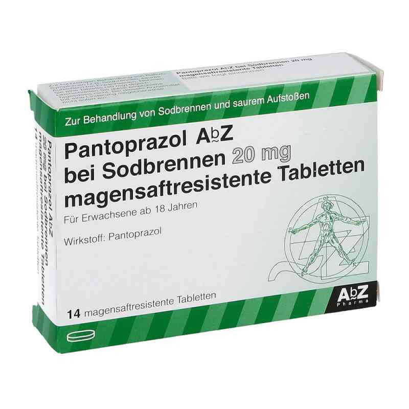 Pantoprazol AbZ bei Sodbrennen 20mg (14 stk) – PZN 10397843