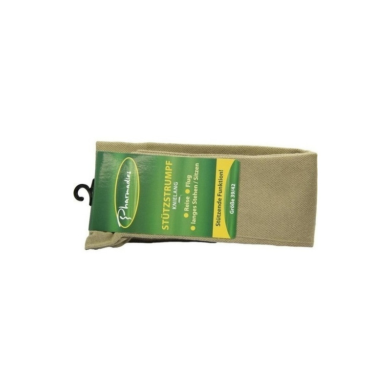 Pharmadies Stützstrumpf beige Gr. 39-42, 2 ST – PZN 5515660