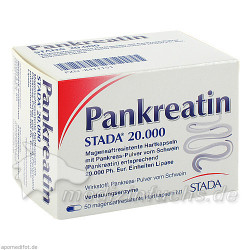 Pankreatin STADA 20.000, 50 ST – PZN 8411151