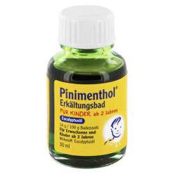 Pinimenthol Erkältungsbad für Kinder ab 2 Jahren Eucalyptus (30 ml) – PZN 6716745
