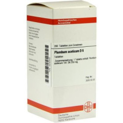 Plumbum Aceticum D 6 Tabletten (200 stk) – PZN 4232440