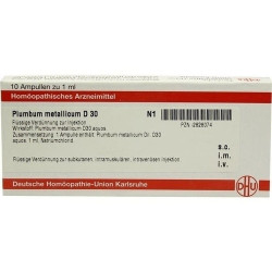 PLUMBUM MET D30, 10X1 ML – PZN 2828074