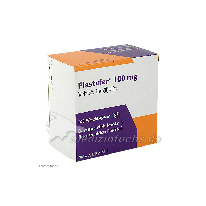 PLASTUFER 100 mg, 100 ST – PZN 4569688