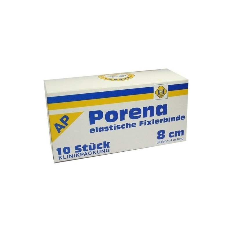 PORENA ELAST MULLBINDE 8CM, 10 ST – PZN 3289627