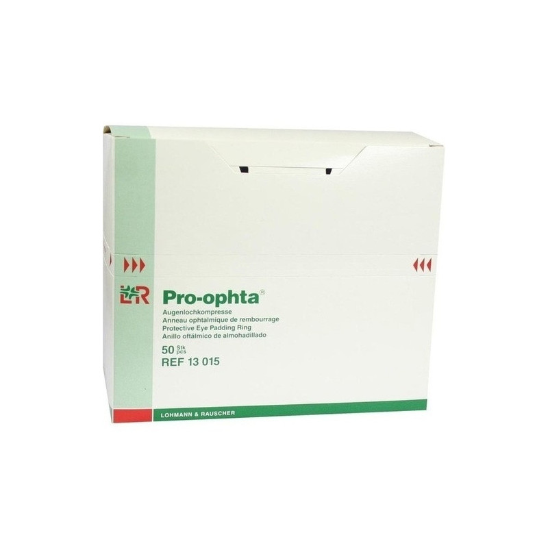 Pro-ophta Augenlochkompresse unsteril, 50 ST – PZN 7278388