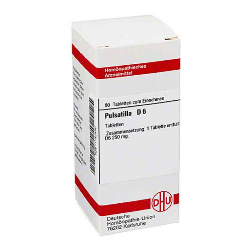 Pulsatilla D 6 Tabletten (80 stk) – PZN 1782890