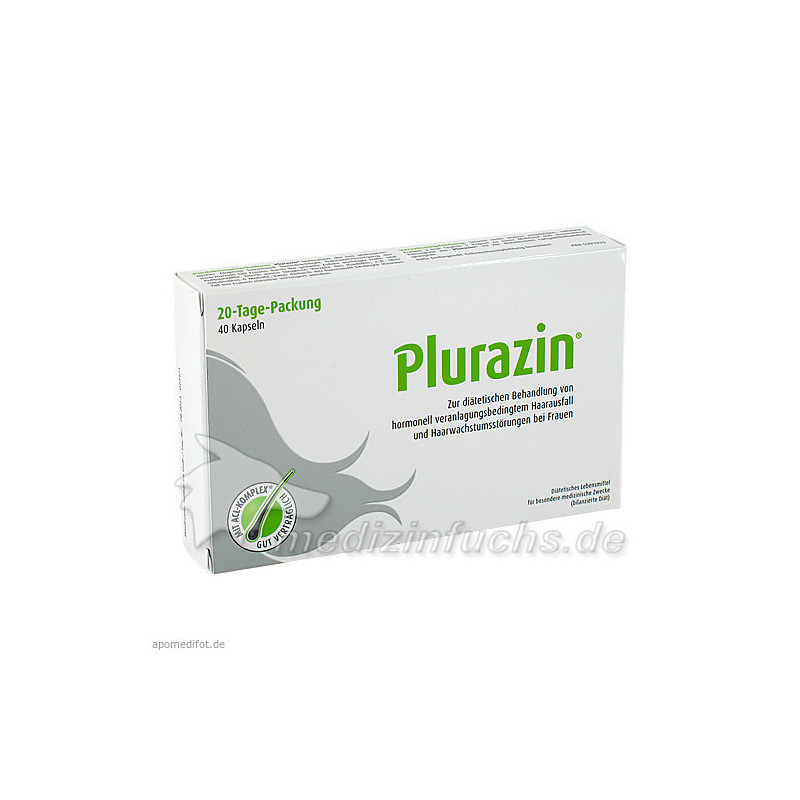 PLURAZIN Kapseln, 40 ST – PZN 5391933