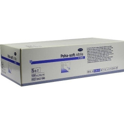 Peha-soft nitrile fino Unters.Handsch.S unst.pfr., 150 ST – PZN 3539455