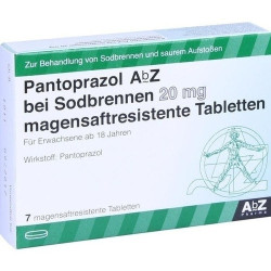 Pantoprazol AbZ bei Sodbrennen 20 mg mag.saft.r.T., 7 ST – PZN 10397837