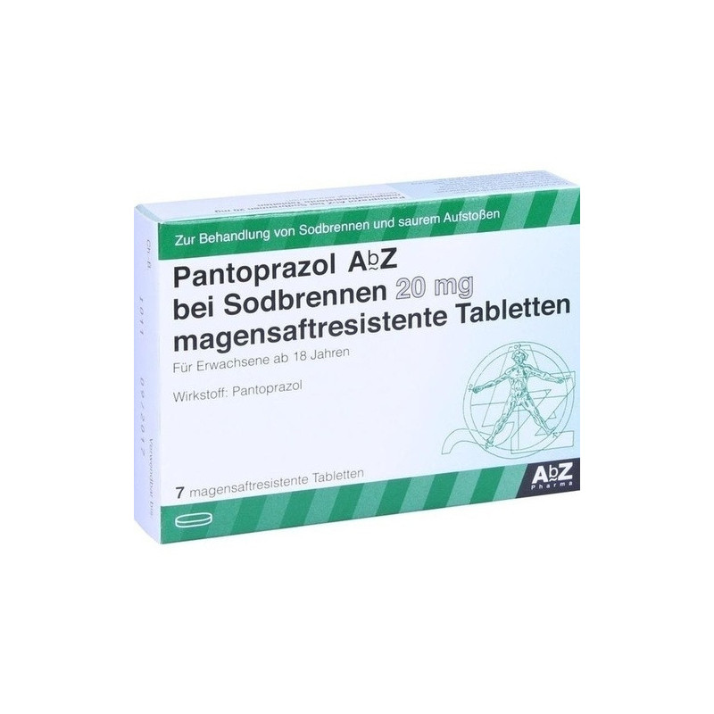 Pantoprazol AbZ bei Sodbrennen 20 mg mag.saft.r.T., 7 ST – PZN 10397837