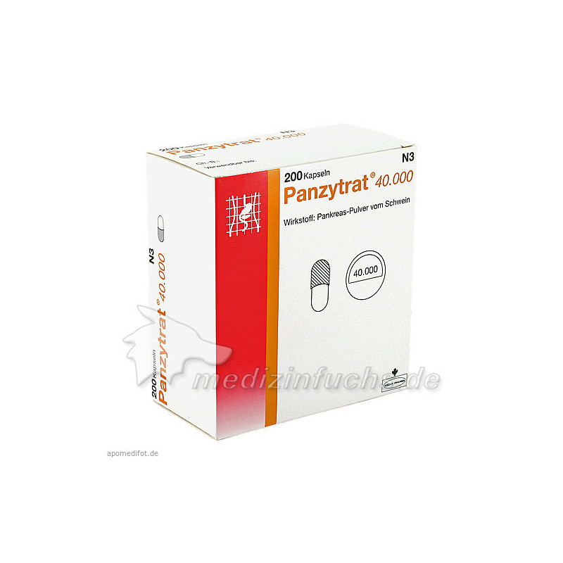 PANZYTRAT 40000, 200 ST – PZN 4893101