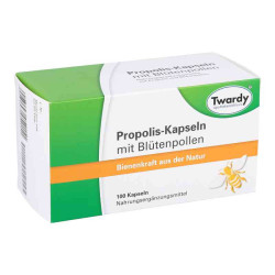 Propolis Kapseln mit  Blütenpollen (100 stk) – PZN 4811652