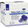 Peha-haft Color Fixierbinde latexfrei 8cmx20m blau, 1 ST – PZN 8886546