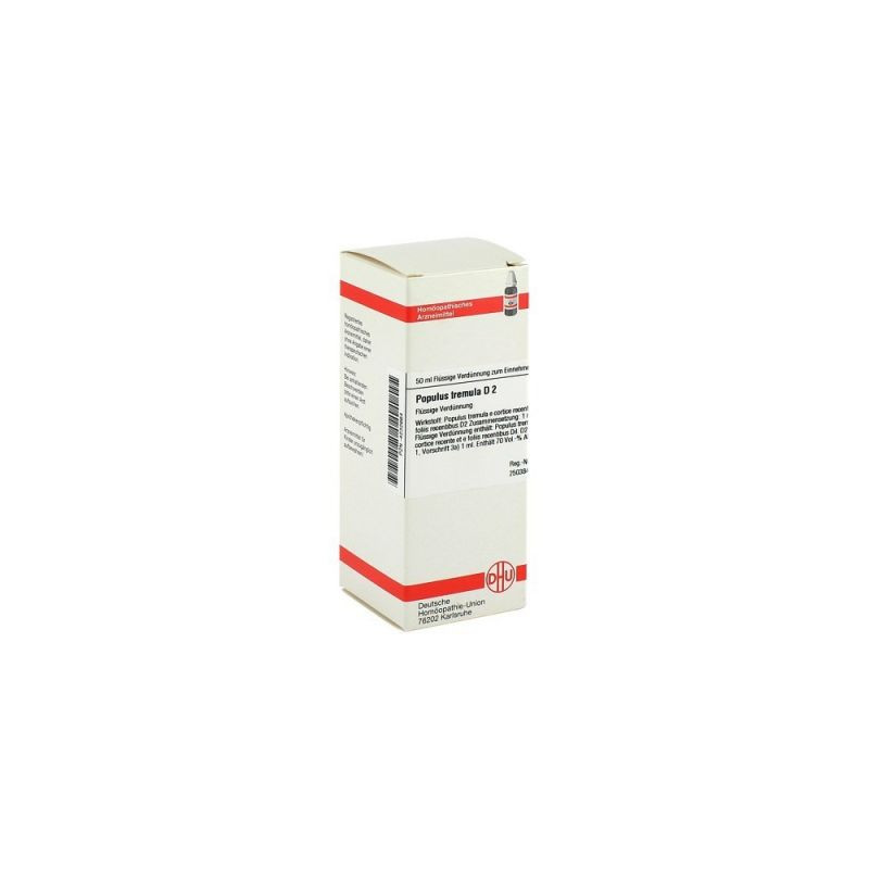 Populus Tremula D 2 Dilution (50 ml) – PZN 4232664