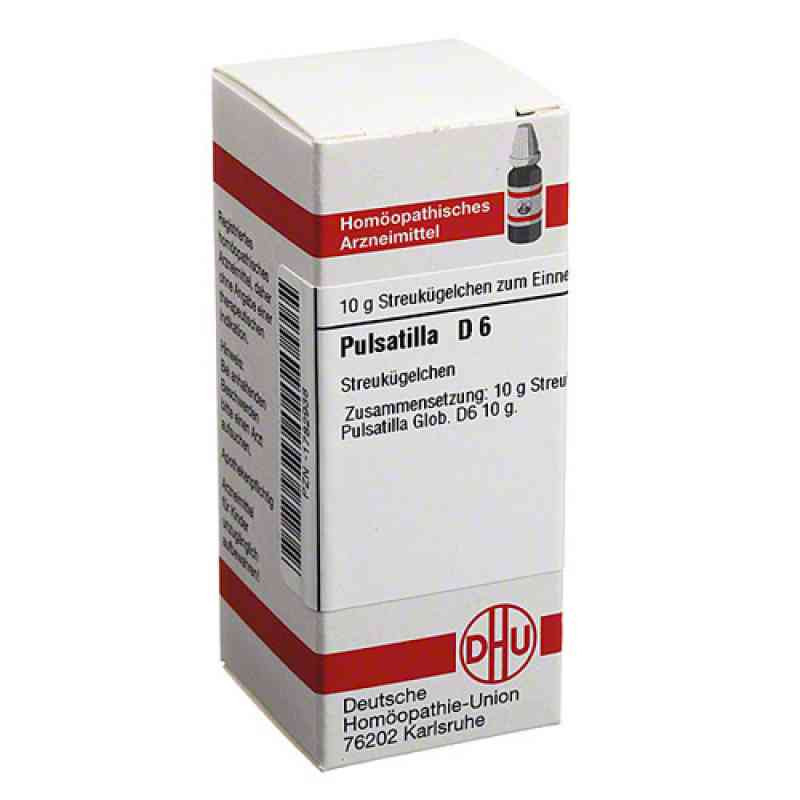 Pulsatilla D 6 Globuli (10 g) – PZN 1782938