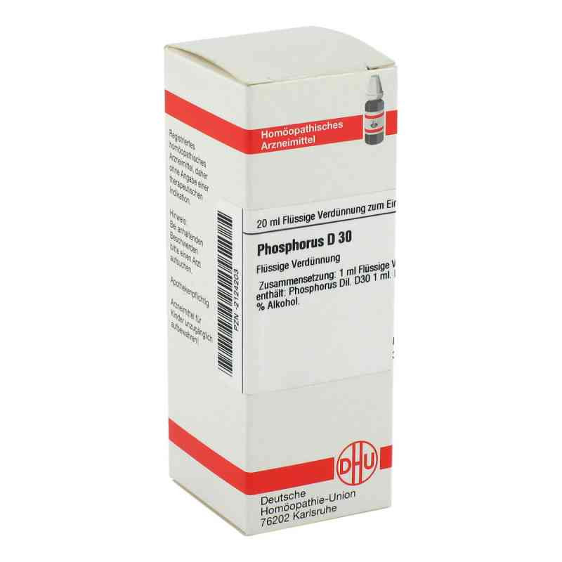 Phosphorus D 30 Dilution (20 ml) – PZN 2124203