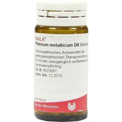 PLATINUM MET D 6, 20 G – PZN 8787063