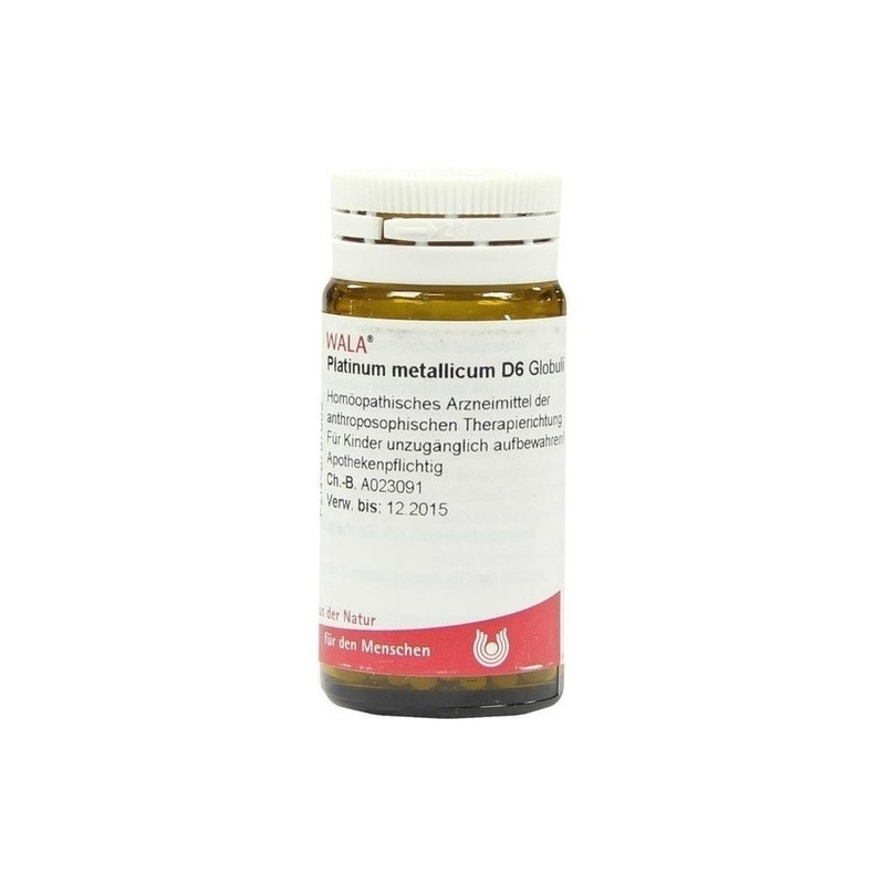 PLATINUM MET D 6, 20 G – PZN 8787063