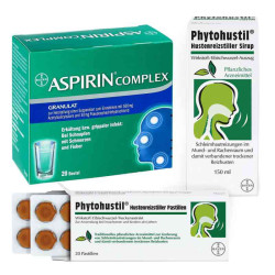 Phytohustill Pastillen,Sirup und Aspirin Complex (1 stk) – PZN 8100178