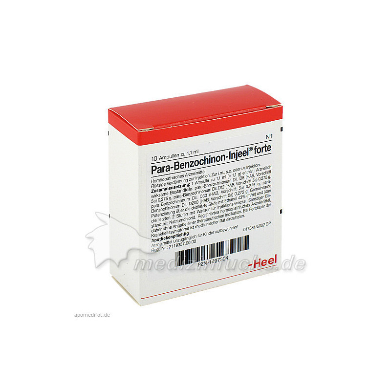 PARA BENZOCHINON INJ FORTE, 10 ST – PZN 1497304