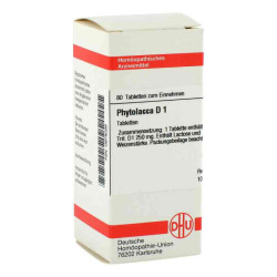 Phytolacca D 1 Tabletten (80 stk) – PZN 979099