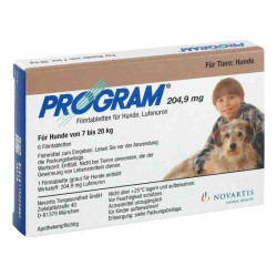 Program Tabletten für hunde 204,9mg 7-20kg (6 stk) – PZN 1422200