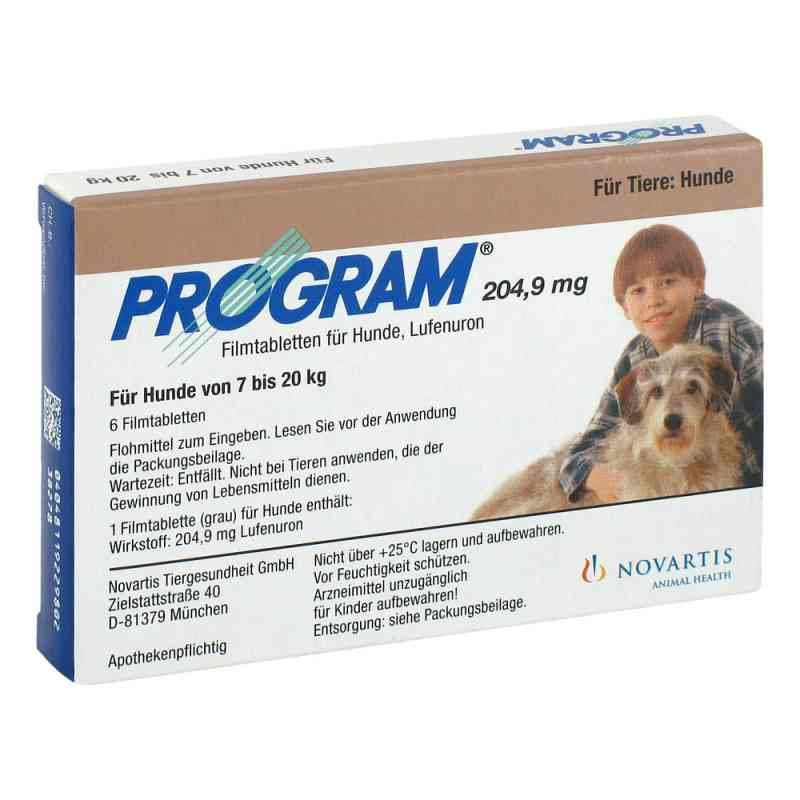 Program Tabletten für hunde 204,9mg 7-20kg (6 stk) – PZN 1422200