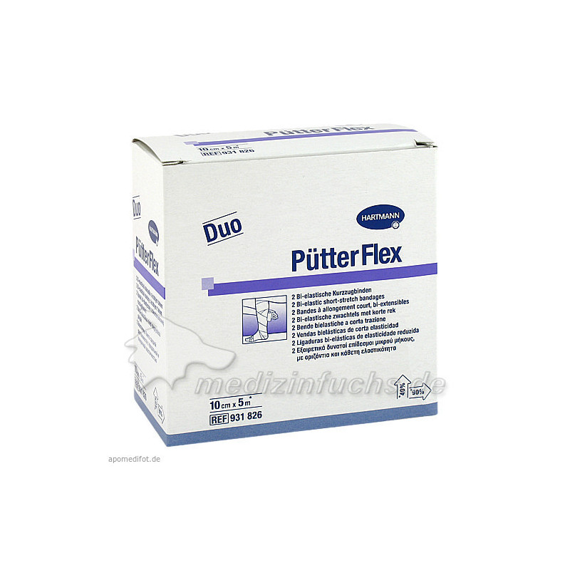Pütter Flex Duo Binde 10cmx5m, 2 ST – PZN 3541239