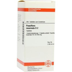 Passiflora Incarnata D 2 Tabletten (200 stk) – PZN 2928775