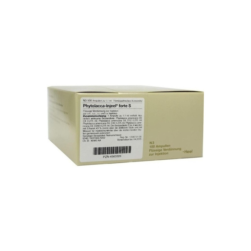 Phytolacca-Injeel forte S, 100 ST – PZN 4563326