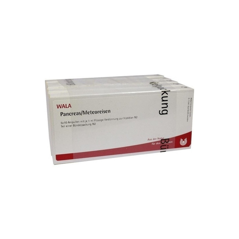 PANCREAS/METEOREISEN, 50X1 ML – PZN 2086307