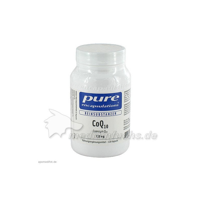 PURE ENCAPSULATIONS COQ10 120MG, 120 ST – PZN 5134892