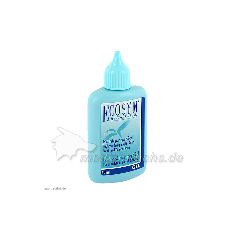 Prothesenreinigung Ecosym Gel täglich/daily, 60 ML – PZN 9508800