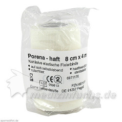 PORENA HAFT BINDE 4MX8CM, 1 ST – PZN 6971176