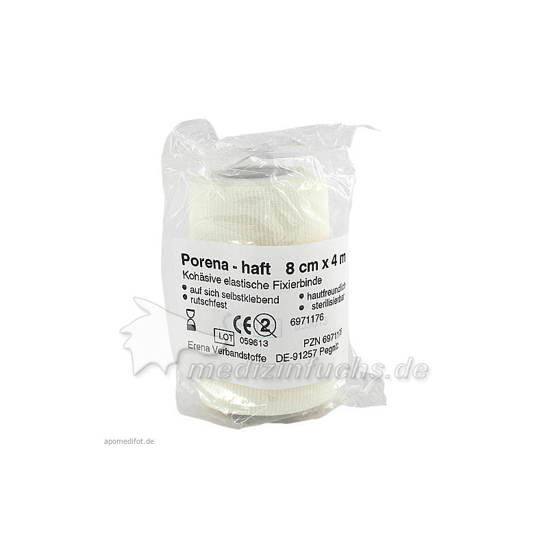 PORENA HAFT BINDE 4MX8CM, 1 ST – PZN 6971176