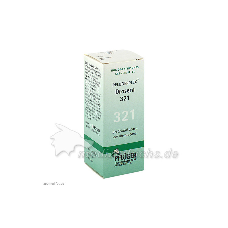 PFLUEGERPLEX DROSERA 321, 100 ST – PZN 4301684