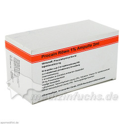 Procain Röwo 1% Ampulle 2ml, 50X2 ML – PZN 4493761